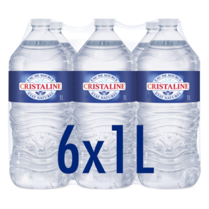 EAU CRISTALINE - 1L (x6)