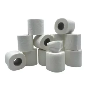 PAPIER WC HYGIENIQUE BLANC 2 PLIS (Lot de 12)