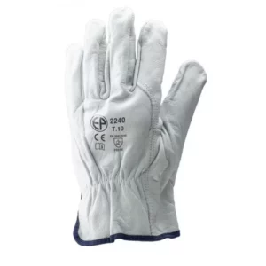 GANTS CUIR FLEUR BOVIN (Lot de 10)