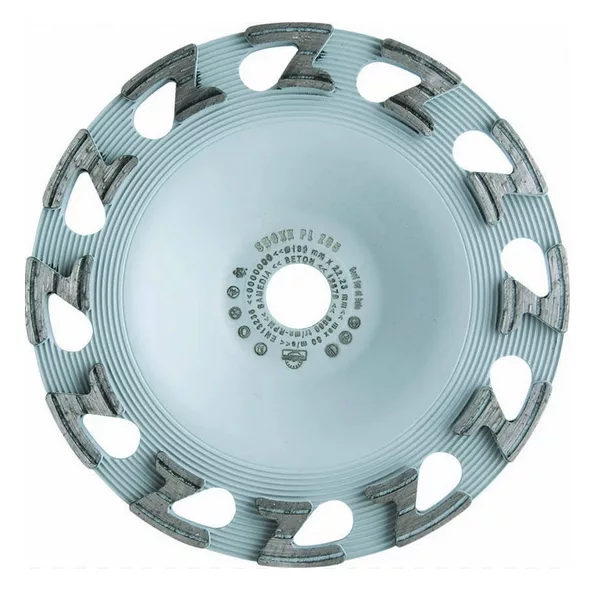 PLATEAU DIAMANTE SHOXX ZU5 - Ø 125 X 22.2 MM