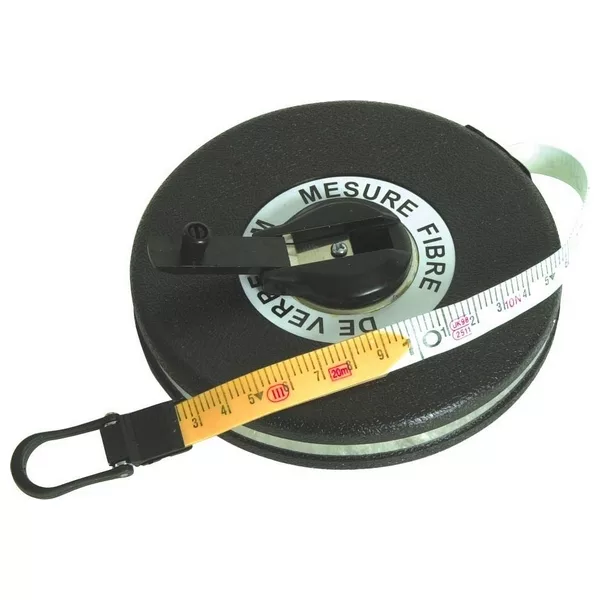 MESURE DOUBLE DECAMETRE RUBAN FIBRE