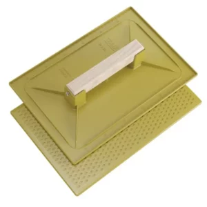 TALOCHE ABS JAUNE RECTANGLE - 34 X 23 CM