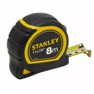 METRE STANLEY BI-MATIERE TYLON - 8 M X 25 MM