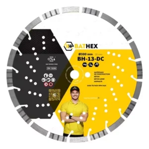 DISQUE BH-13-DC MIXTE Ø 350 MM ALESAGE 25,4 MM