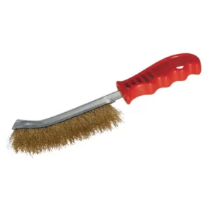 BROSSE ACIER LAITONNE CONVEXE