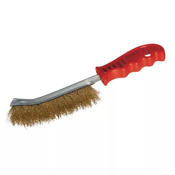 BROSSE ACIER LAITONNE CONVEXE