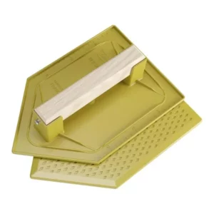 TALOCHE ABS JAUNE POINTUE - 27 X 18 CM