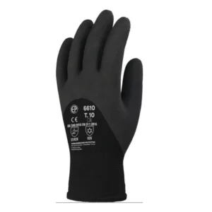 GANTS ANTI FROID EUROWINTER 6610 NOIR (Lot de 10 paires)