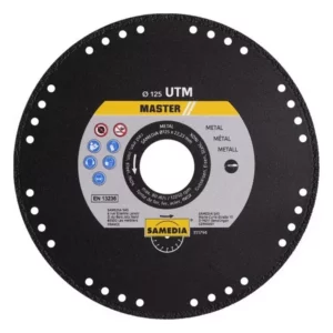 SAMEDIA - DISQUE DIAMANT MASTER UTM ACIER Ø 125 x 22,23 MM