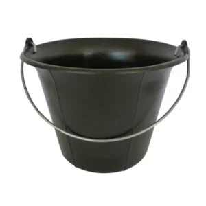 MOB - SEAU PLASTIQUE NOIR 11L ANSE 5,3MM